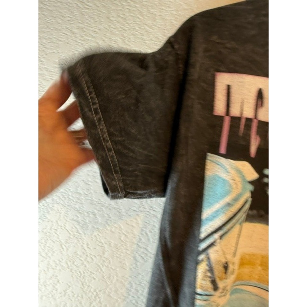 Ice Cube‎ Mens Graphic T-Shirt Charcoal Mineral Wash Hip Hop Streetwear Tee M - Picture 3 of 5
